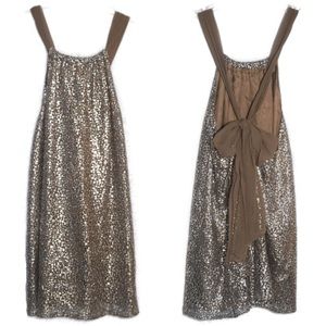 NWT Hale Bob metallic halter top